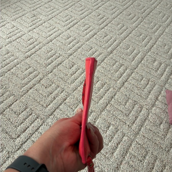 Kate Spade On Purpose Strawberry Mini Leather Wristlet -UVRU0191 - Picture 10 of 11